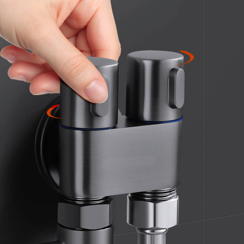 Befez | Dual Control Valve - 1 to 2 Outlet Adapter