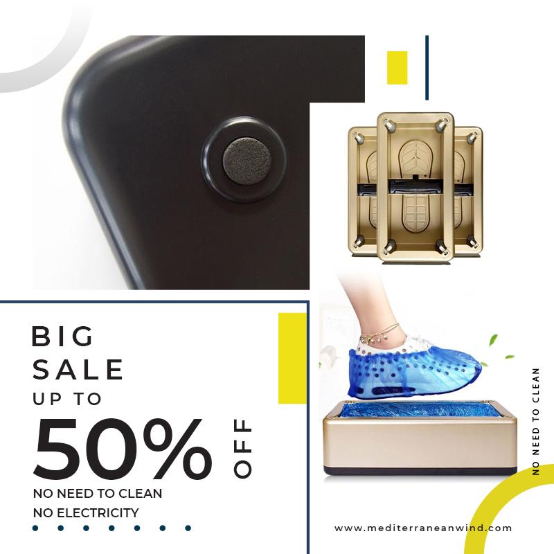 Automatic Shoe Cover Dispensers for Clean Floors
