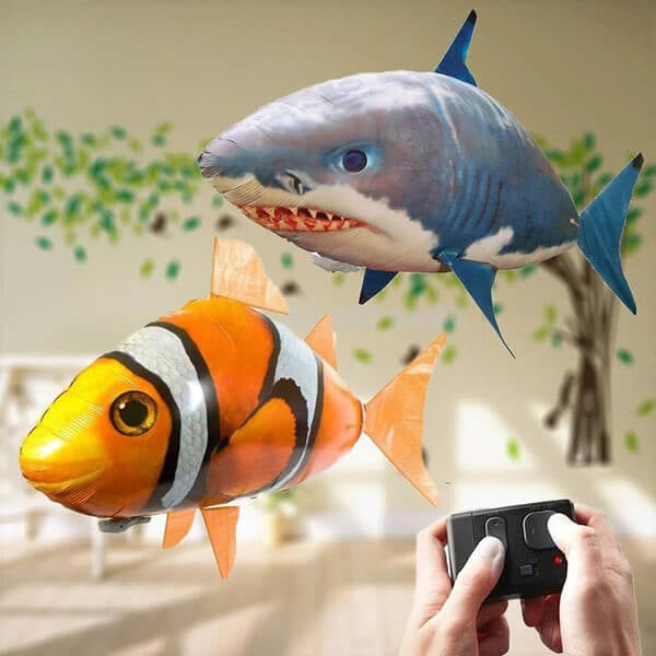 Colorful Flying Fish Toys for Kids Creative Play