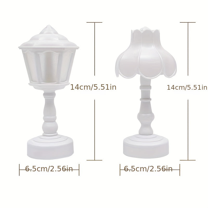 Compact Vintage Style LED Desk Lamp