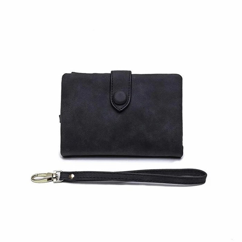 Compact Ladies Leather Fold Wallet - Befez