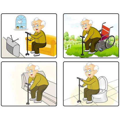 Sturdy Folding Cane with LED Light