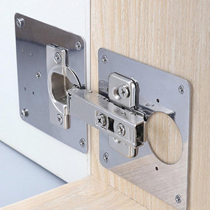 Easy Fix Cabinet Hinge Repair Kit Stainless Steel