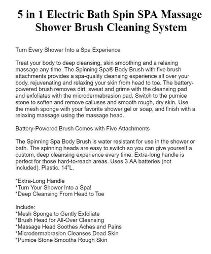 Gentle Exfoliating Shower Tool