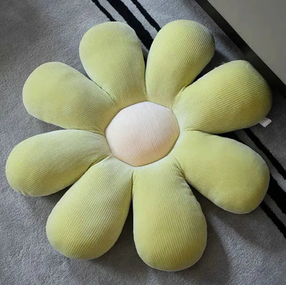 Soft Floral Patterned Chair Cushion