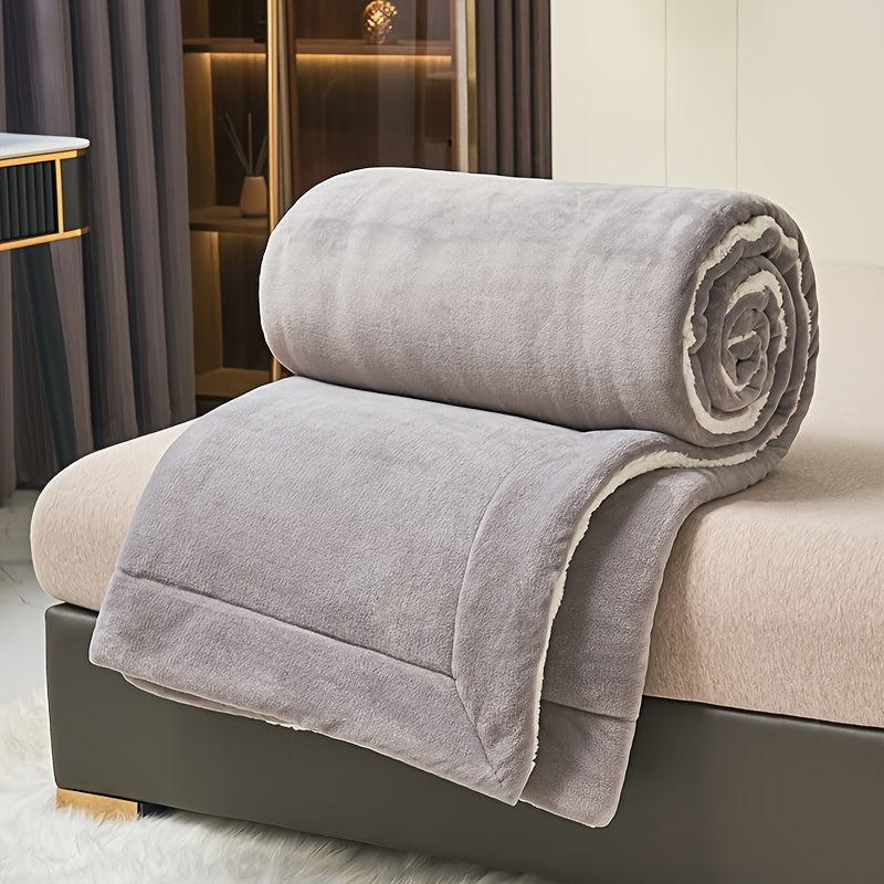 Soft Plush Double Layer Fleece Blanket