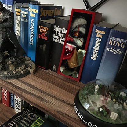 Spooky Decor Bookend for Horror Fans