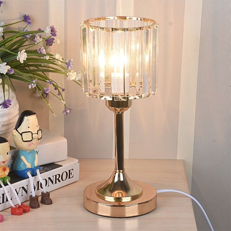 Clear Glass Nordic Style Table Lamp