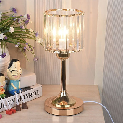 Clear Glass Nordic Style Table Lamp