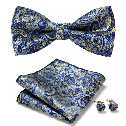 Classic Bow Tie Three Piece Suit Set