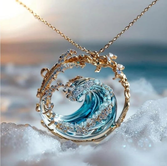Classic Nautical Gold Silver Necklace - Befez