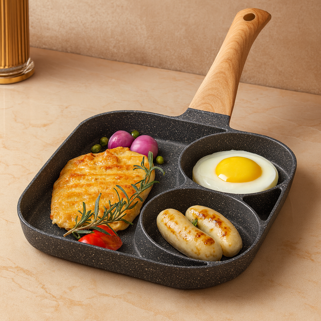 3 Compartment Food Steamer Cooker - Befez