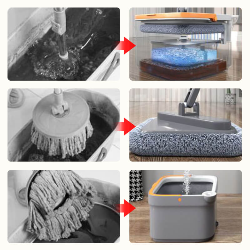 Befez SpinClean Effortless Mop Cleaner