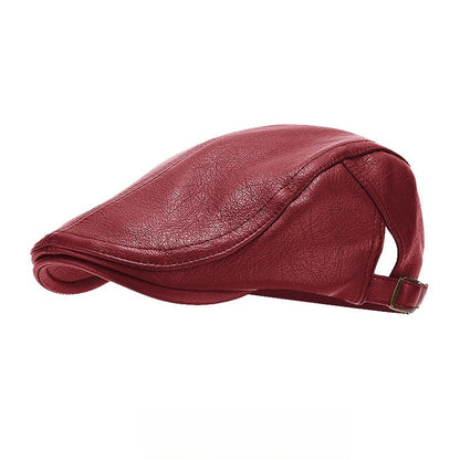 Vintage Genuine Leather Hat