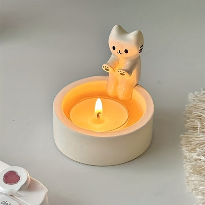 Fun Cat Resin Storage Box
