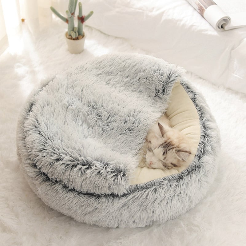 Calming Pet Bed for Stress Relief