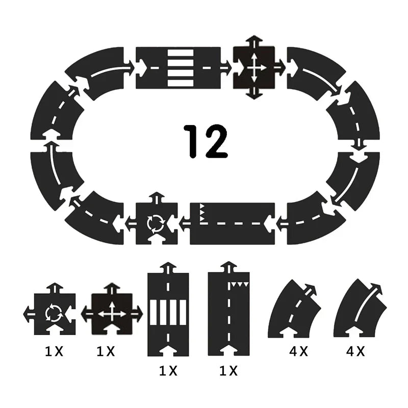 Fun Racing Track Playset