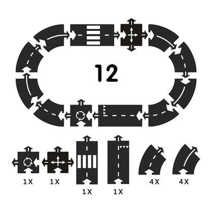 Fun Racing Track Playset