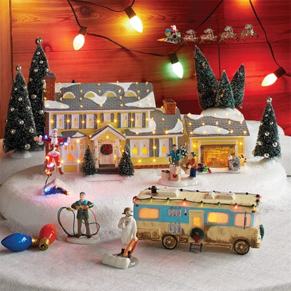Festive Musical LED Christmas House