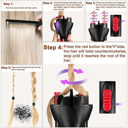 Stylish TwistPro Hair Curler