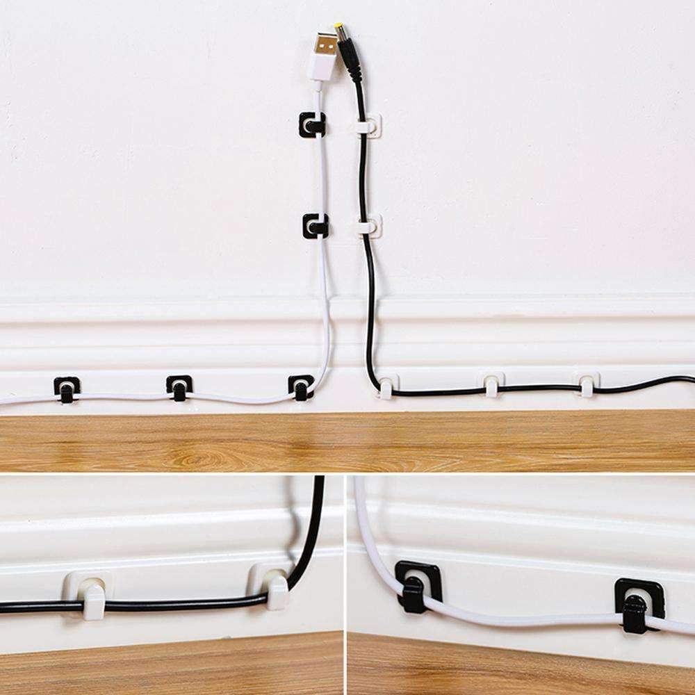Easy Cable Management Clip Organizer