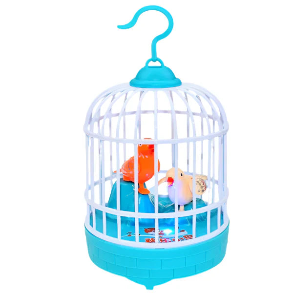 Fun Interactive Bird Cage with Lights and Sounds - Befez