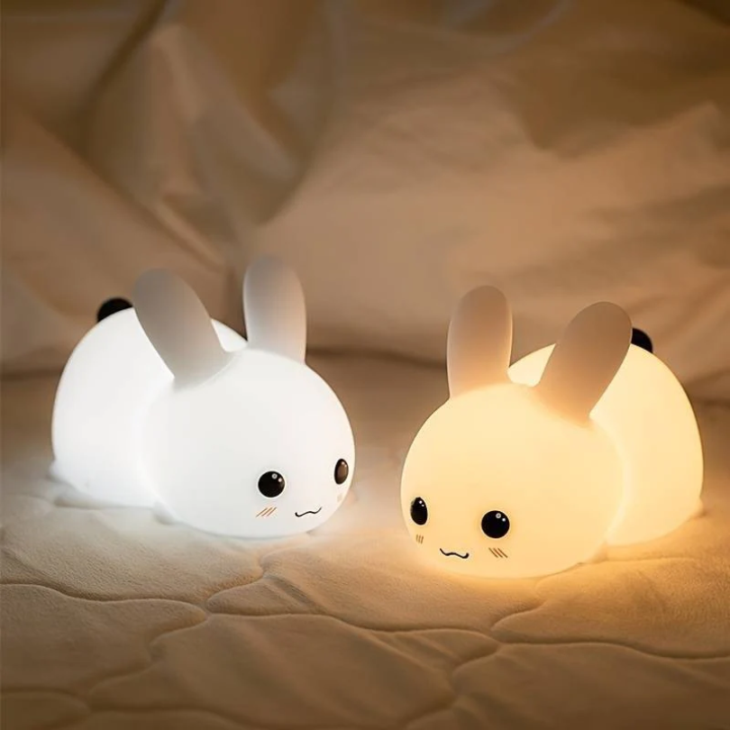 Soft Bunny Nightlight for Kids Bedtime