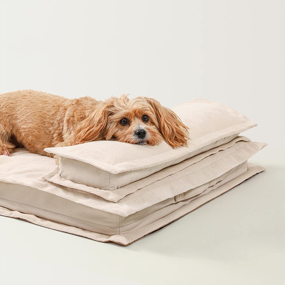 Comfortable Pet Bed - Soft Plush Dog Mattress