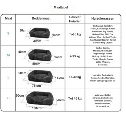 Comfortable Pet Bed with Orthopedic Foam
