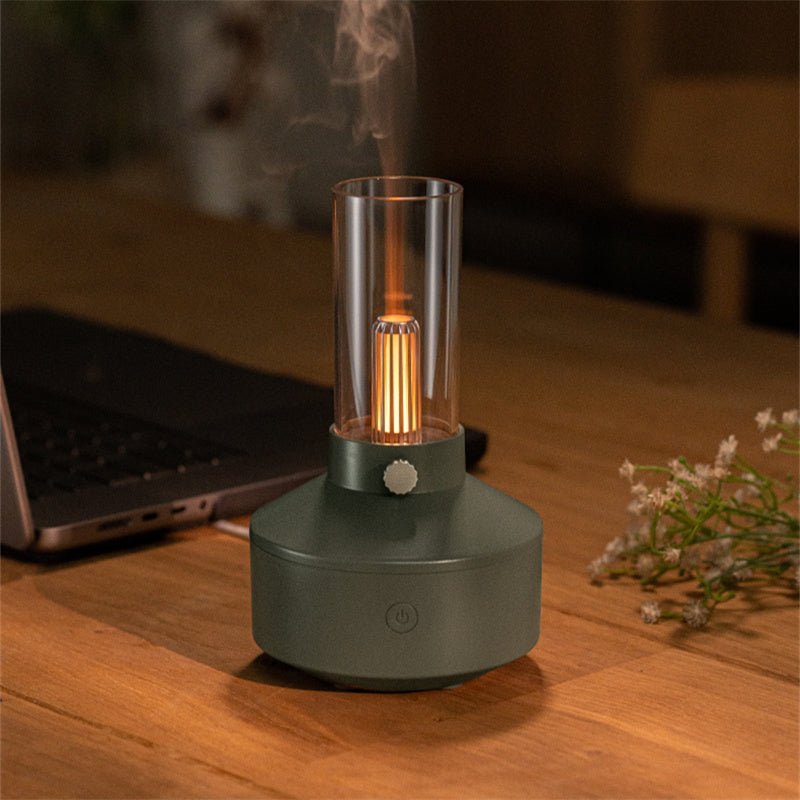 Compact Essential Oil Diffuser with Soft LED Light