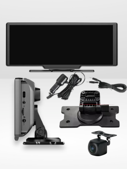 Large 10.1 Wireless CarPlay Touchscreen Display