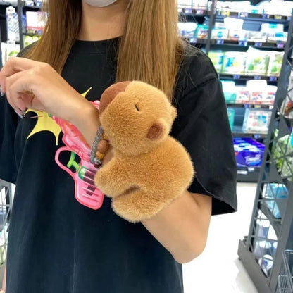 Fun Soft Capybara Keychain Plush Toy