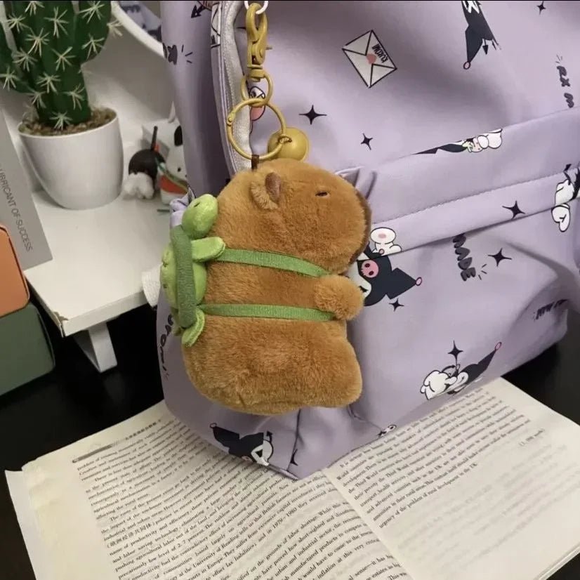 Fun Soft Capybara Keychain Plush Toy