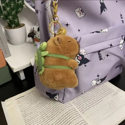 Fun Soft Capybara Keychain Plush Toy