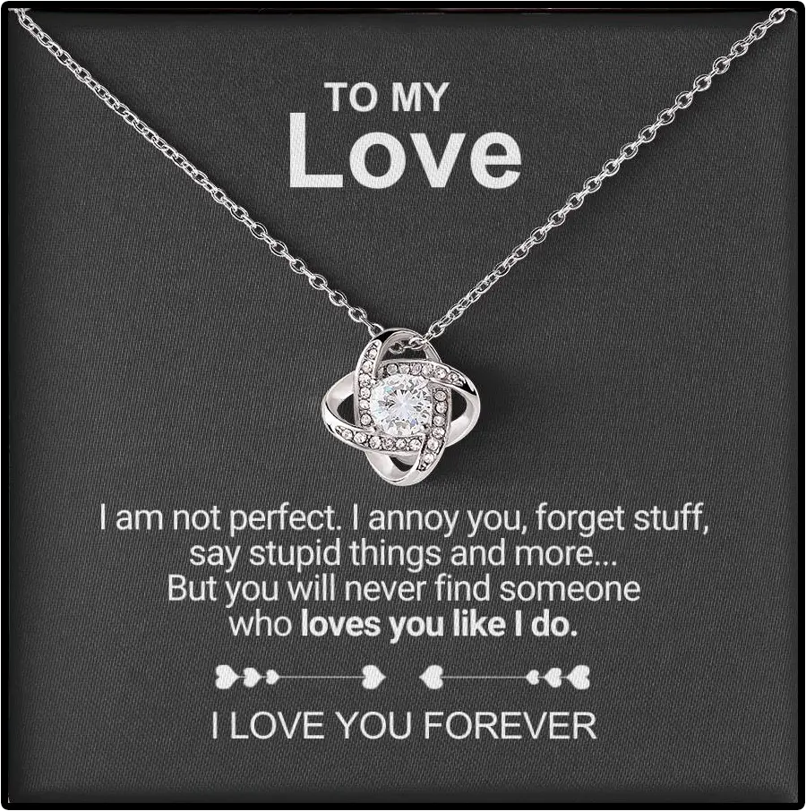 Forever Love Memorial Locket Necklace Set