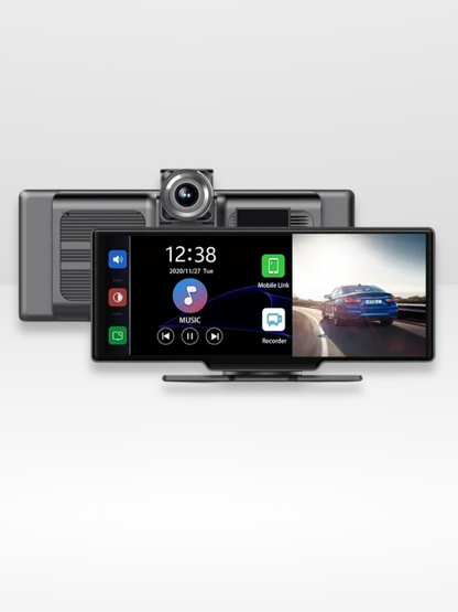 Large 10.1 Wireless CarPlay Touchscreen Display