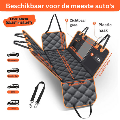 Premium Pet Car Seat Cover Protector