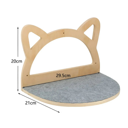 Sturdy Cat Climbing Wall Shelf