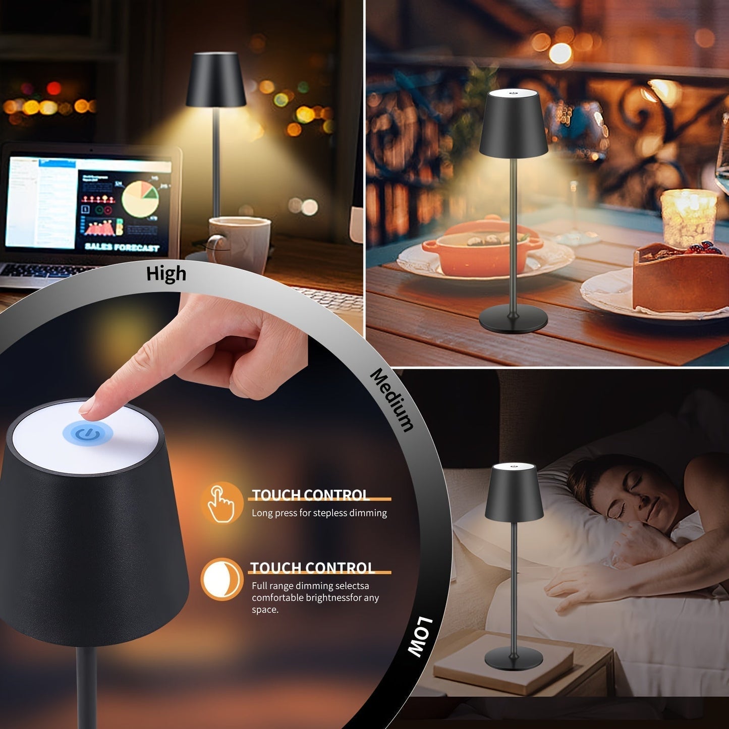 Bright Touch Table Lamp Befez