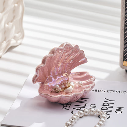Delicate White Ceramic Jewelry Holder