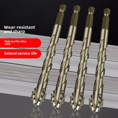 Fast Drill Bit Set for Accurate Holes and Threads