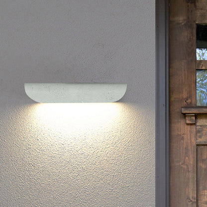 Befez | Sleek Weatherproof Arc Outdoor Wall Light