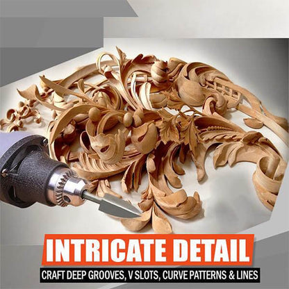 Befez | 5Pc Wooden Drill Bit Set