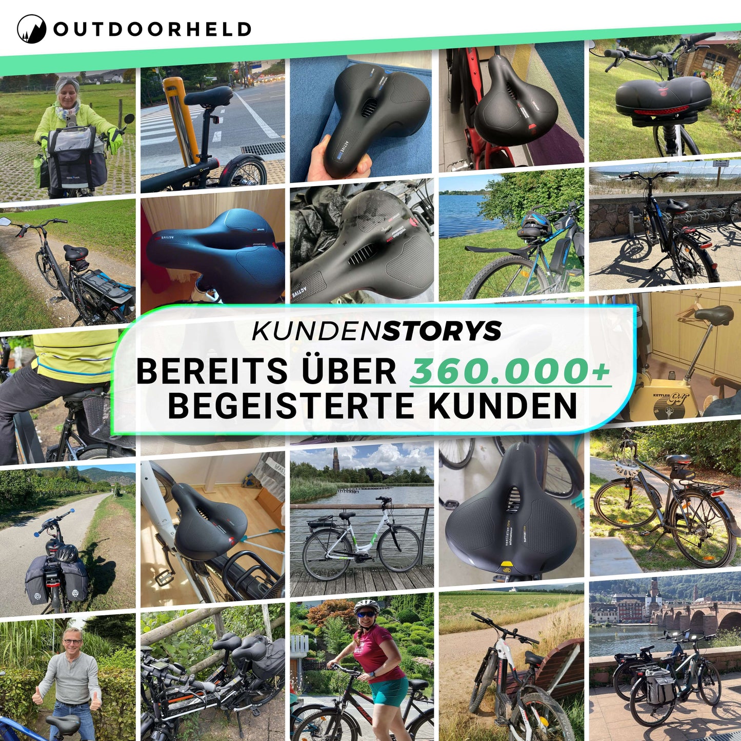 Befez CloudComfort Gel Bike Seat Cushion