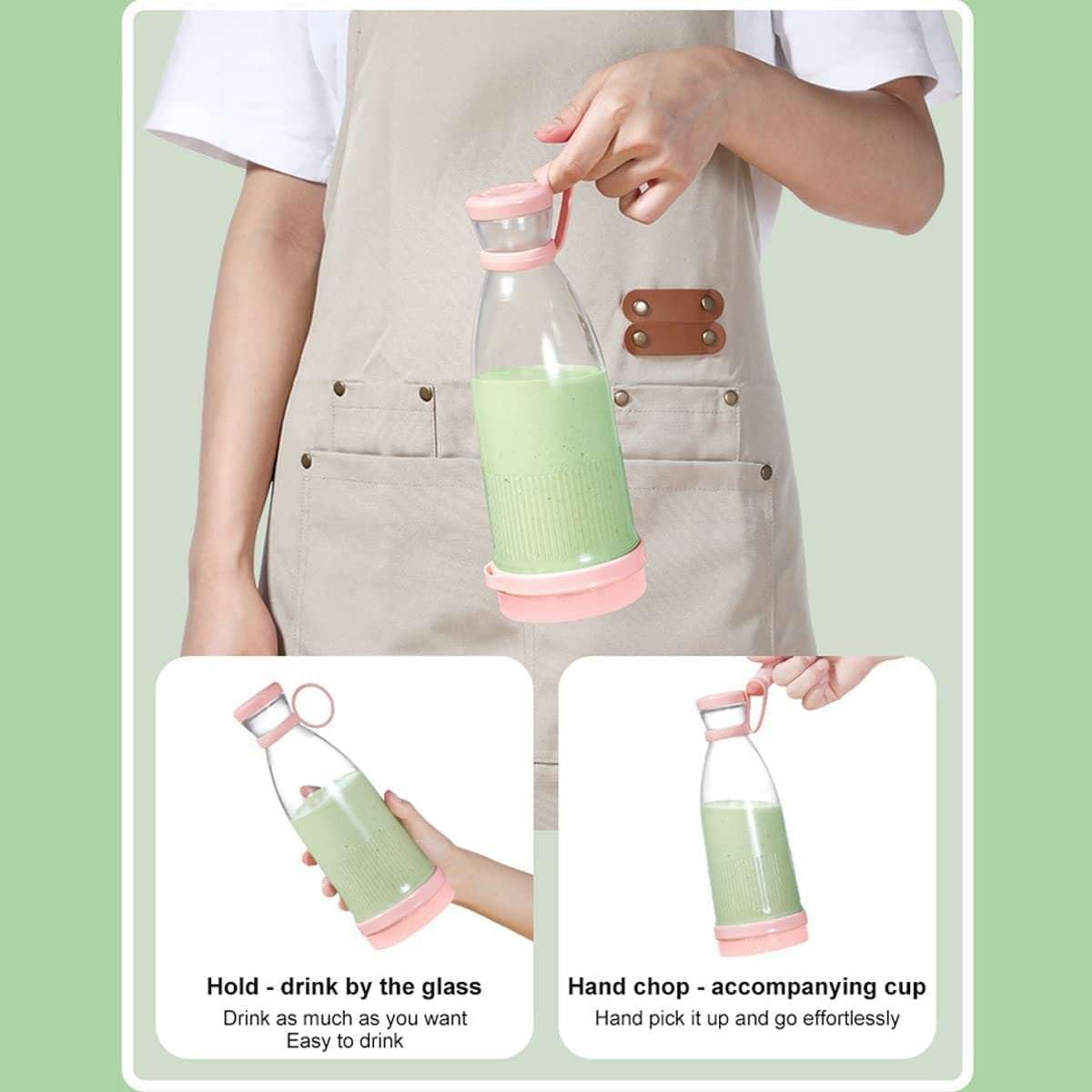 Compact Personal Electric Juice Blender