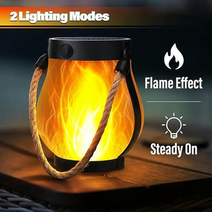 Warm Ambient Flame Table Lamp - Befez