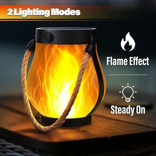 Warm Ambient Flame Table Lamp - Befez