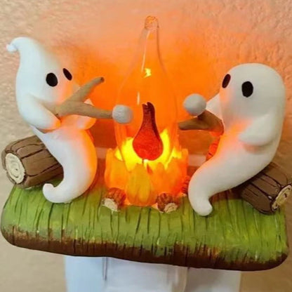 Cozy Electric Fireplace Lamp