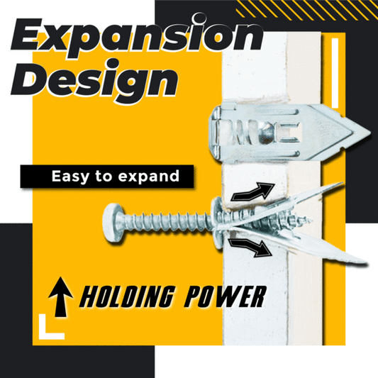 Strong Wall Anchor and Screw Set - Befez