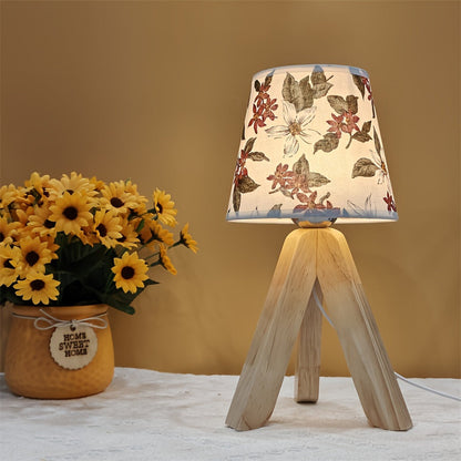 Beautiful Wooden LED Desk Lamp